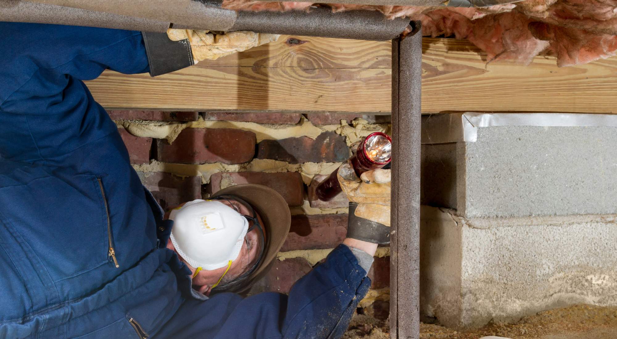 how to prevent moisture crawl space